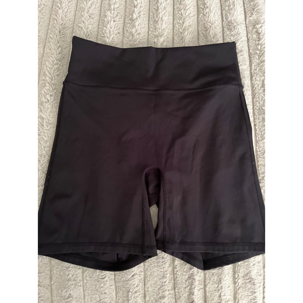 Fabletics Motion365+ High Waisted Black Biker Shorts Womens M